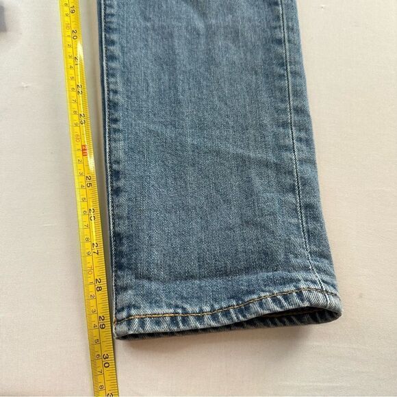 Levis Big E Premium 511 28 x 30 Slim Fit distressed medium wash Jeans men’s - Picture 6 of 8